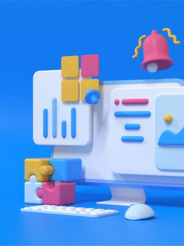 Location Tracking 3D Illustration